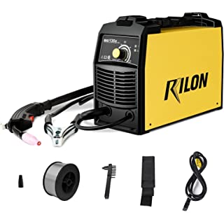 Troozy × Rilon MIG Welder 110V, Flux Core Welder Machine, IGBT Inverter with Inner Wire Feeder, Portable Gasless Welding kit 